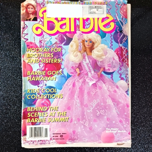 Barbie Other - Barbie- The Magazine for Girls- Spring 1991.
